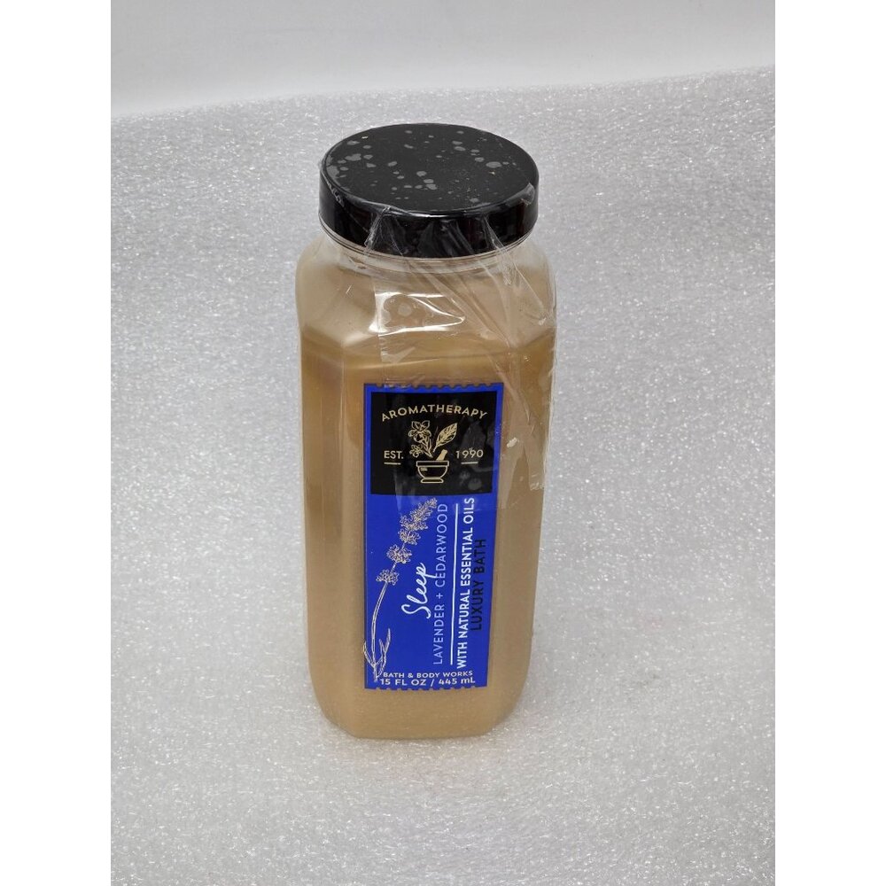 Bath & Body Works Aromatherapy Sleep Bubble Bath Natural Essential Oils 15 oz